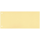Trennstreifen 10,5x24cm 100ST gelb