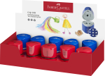 Dreifachspitzdose Colour Grip farb. sort