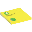 Haftnotizblock neon gelb