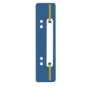 Heftstreifen PP 34x150mm 25ST dkl.blau