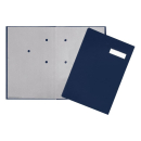 Unterschriftsmappe blau