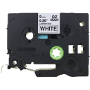 Q-CONNECT Schriftband TZe-221 weiß/sw – Produktabbildung