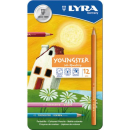 LYRA Farbstifte Youngster 12er Metalletui
