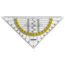 DONAU Geodreieck 16 cm mit Griff