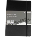Notizbuch A5 liniert schwarz