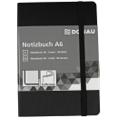Notizbuch A6 liniert schwarz