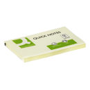 Haftnotizblock 76x127mm gelb