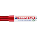 500 Permanentmarker - nachfüllbar, 2 - 7 mm, rot Edding 500-002
