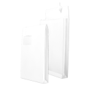 MAILMEDIA Faltentasche C4 40mm mit Fenster HK 140g weiß 100ST – Produktabbildung