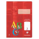 Schulheft Clairefontaine, DIN A4, 16 Blatt, 90g, Lineatur 3 liniert für 3. Schuljahr