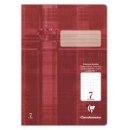 Schulheft Clairefontaine, DIN A4, 16 Blatt, 90g, Lineatur 7 kariert 7x7mm