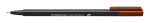 Feinschreiber triplus® fineliner, ca. 0,3 mm, van-Dyke-braun