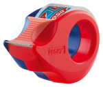 TESA Handabroller Mini 19mmx10m rot/blau – Produktabbildung