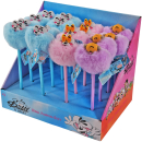 Diddl Pompon-Stift in blau rosa oder lila