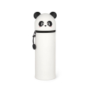 2-in-1-Federmäppchen aus Silikon - Kawaii  - PANDA