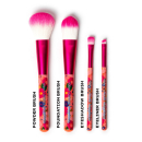 LEGAMI Set mit 4 Schminkpinseln - Oh My Glow! - Flowers