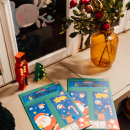 LEGAMI Windo-Wow Weihnachts-Fenstersticker – wiederverwendbar