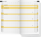 Nachfüllung Taschenkalender 2027