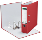 Leitz Ordner Plastik A4 8cm rot