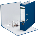 Leitz Ordner Plastik A4 8cm blau