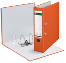 Leitz Ordner Plastik A4 8cm orange