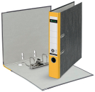 Leitz Ordner Pappe A4 5,2cm gelb