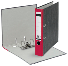Leitz Ordner Pappe A4 5,2cm rot