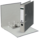 Leitz Ordner Pappe A4 5,2cm grau