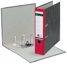 Leitz Ordner Pappe A4 8cm rot