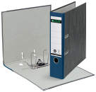 Leitz Ordner Pappe A4 8cm blau