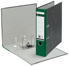 Leitz Ordner Pappe A4 8cm grün