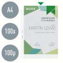 LEITZ Prospekthülle PP A4 0,10mm 100ST genarbt – Produktabbildung